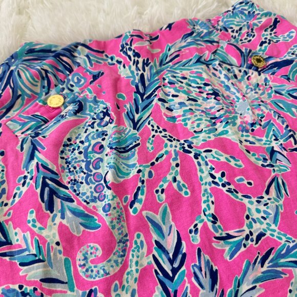 🌸 Lilly Pulitzer 🌸 Madison Skort Mandevilla Pink New Kids on the Dock Size XS - Picture 3 of 12